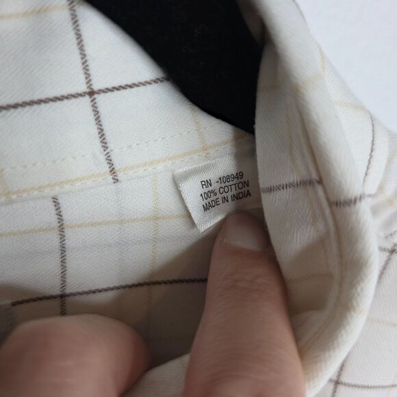 Alex Cannon Button Up Mens XLarge - Picture 7 of 8
